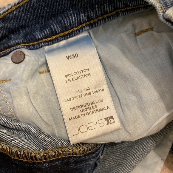 Joe’s jeans denim blue shorts. Size 30 - Picture 6 of 11